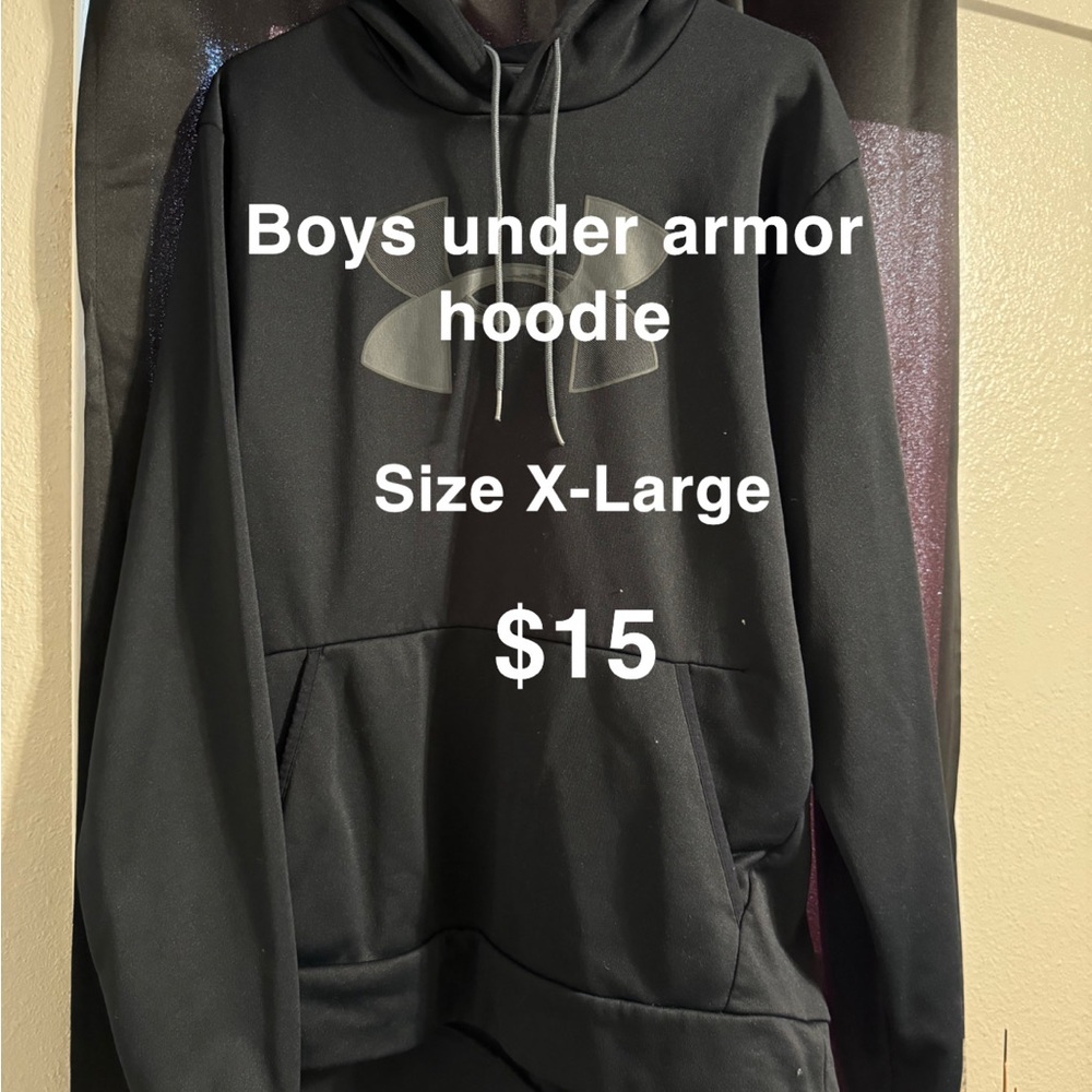 Under Armour Black Hoodie for Men